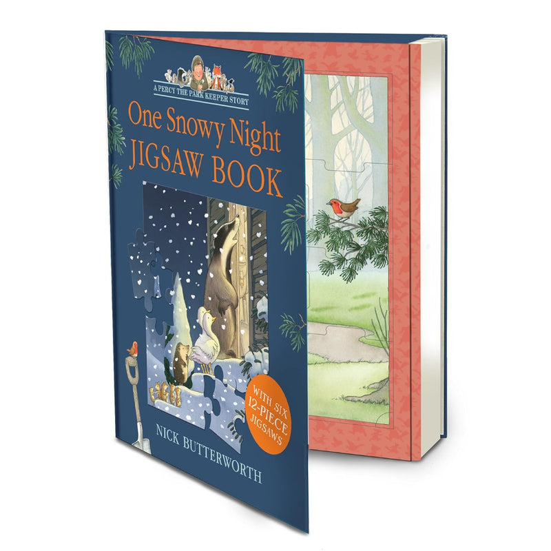 One Snowy Night Jigsaw Book