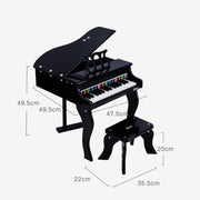 Onshine 30 Keys Grand Piano - Black