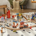 Open Ended 117 Pcs Busy Port City Train Set-Vehicles-Open Ended-Toycra