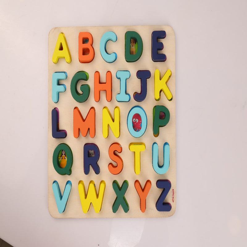 Open Ended 2 in 1 Alphabet Board Puzzle