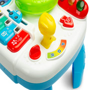 Open Ended 2-in-1 Baby Activity Table – Musical Learning Toy with Lights & Sounds