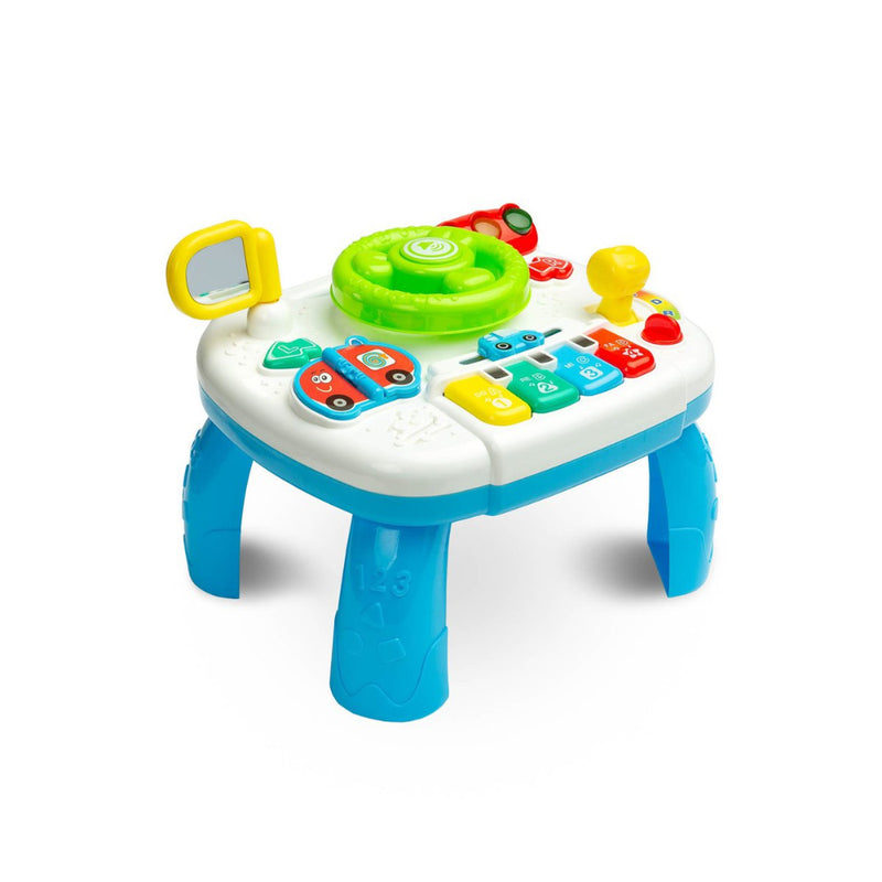 Open Ended 2-in-1 Baby Activity Table – Musical Learning Toy with Lights & Sounds
