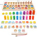 Open Ended 5 in 1 Wooden Number Learning Board-Learning & Education-Open Ended-Toycra