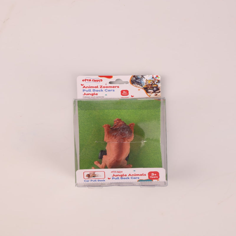 Open Ended Animal Zoomer Pull Back Car
