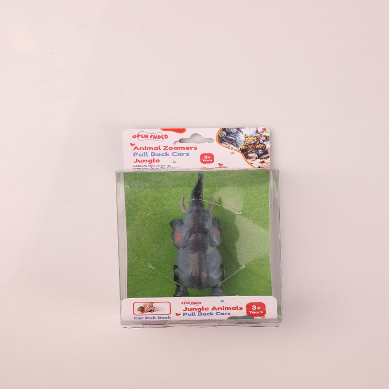 Open Ended Animal Zoomer Pull Back Car