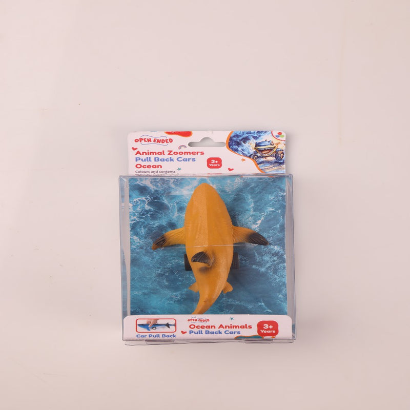 Open Ended Animal Zoomer Pull Back Car
