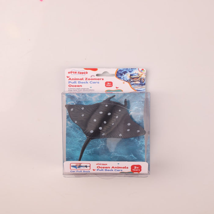 Open Ended Animal Zoomer Pull Back Car-Vehicles-Open Ended-Toycra