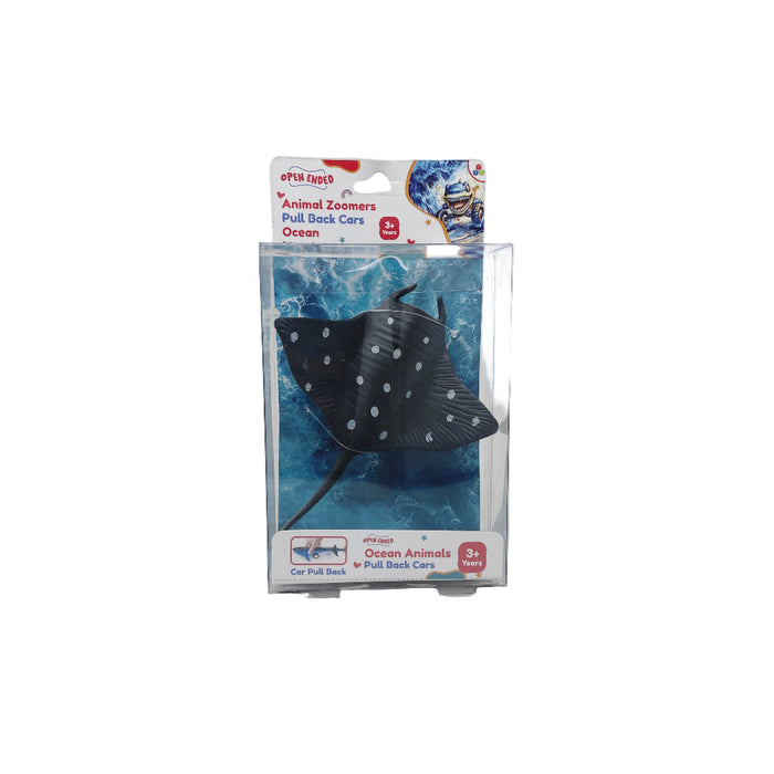 Open Ended Animal Zoomer Pull Back Car-Vehicles-Open Ended-Toycra