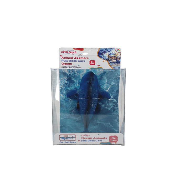 Open Ended Animal Zoomer Pull Back Car-Vehicles-Open Ended-Toycra