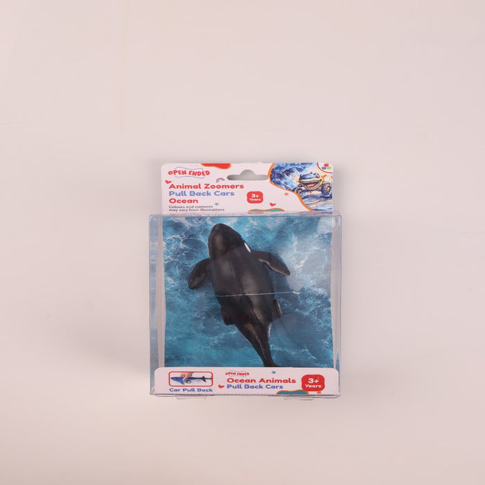 Open Ended Animal Zoomer Pull Back Car-Vehicles-Open Ended-Toycra