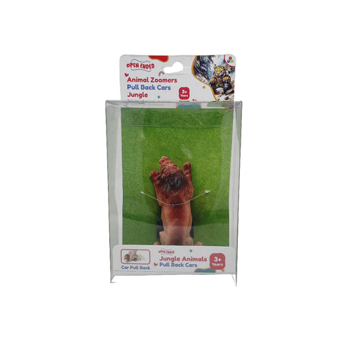 Open Ended Animal Zoomer Pull Back Car-Vehicles-Open Ended-Toycra