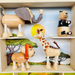 Open Ended Bendimals - Flexible Wooden Animals (Each Sold Separately)-Vehicles-Open Ended-Toycra