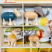 Open Ended Bendimals - Flexible Wooden Animals (Each Sold Separately)-Vehicles-Open Ended-Toycra