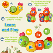 Open Ended Caterpillar Learning Table