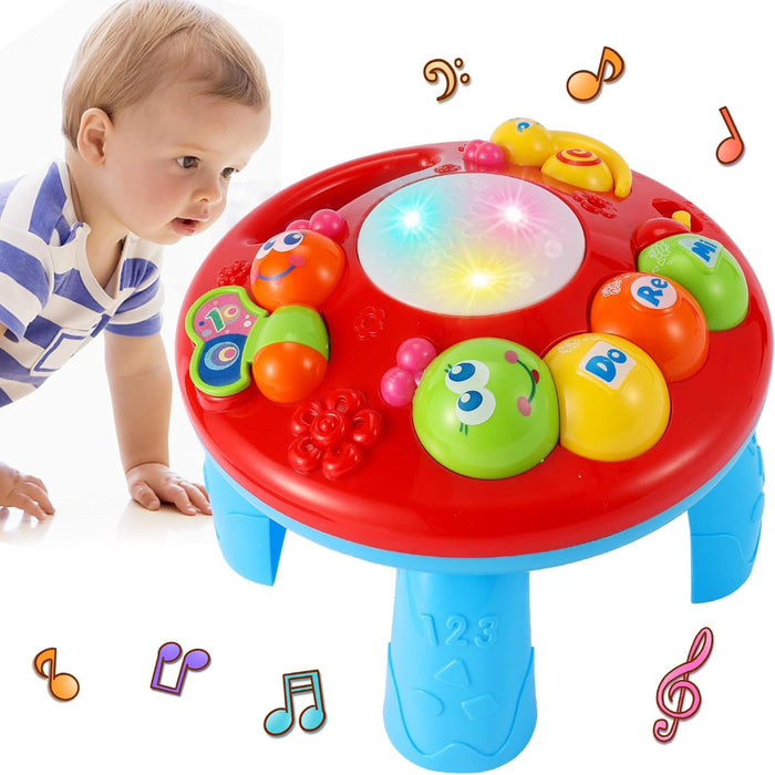 Open Ended Caterpillar Learning Table-Musical Toys-Open Ended-Toycra