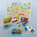 Open Ended Chunky Puzzle New Design - Vehicles-Puzzles-Open Ended-Toycra