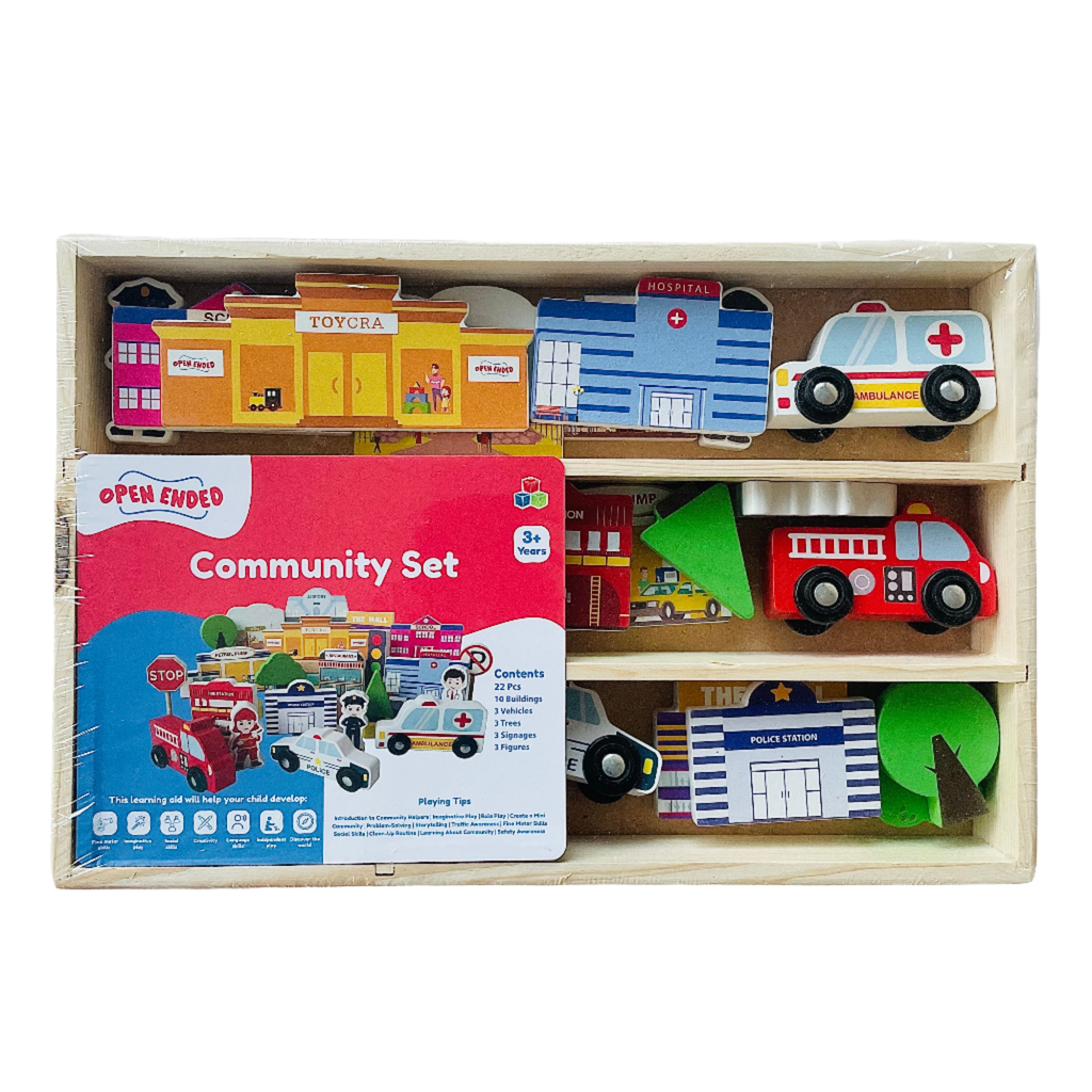 Open Ended Community Set (22 Pcs set) — Toycra - Main Image