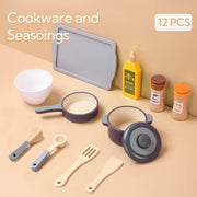 Open Ended Cookware Playset -12pcs