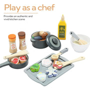 Open Ended Cookware Playset -12pcs