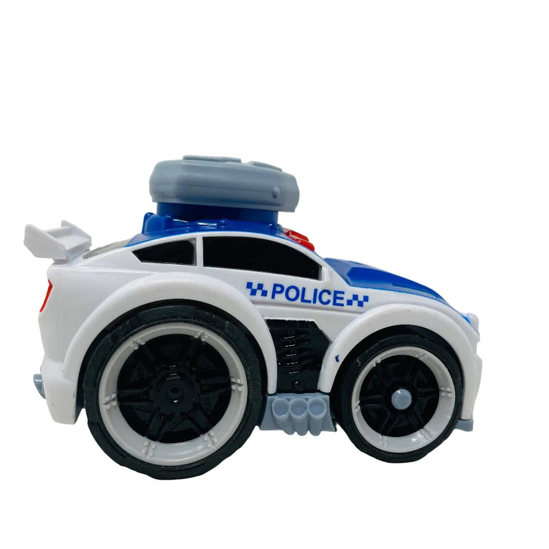 Open Ended Crash Stunt Car - Police Car