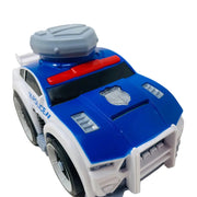 Open Ended Crash Stunt Car - Police Car