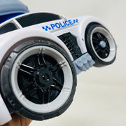 Open Ended Crash Stunt Car - Police Car