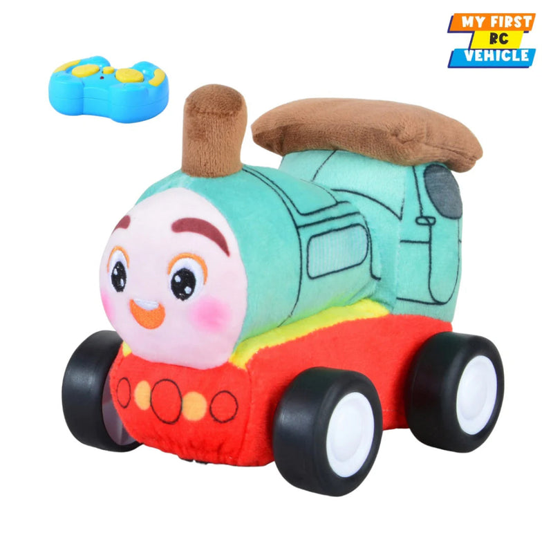 Open Ended Cuddle Wheels Train Plush Remote Control Car