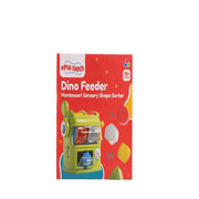 Open Ended Dino Feeder - Montessori Sensory Shape Sorter