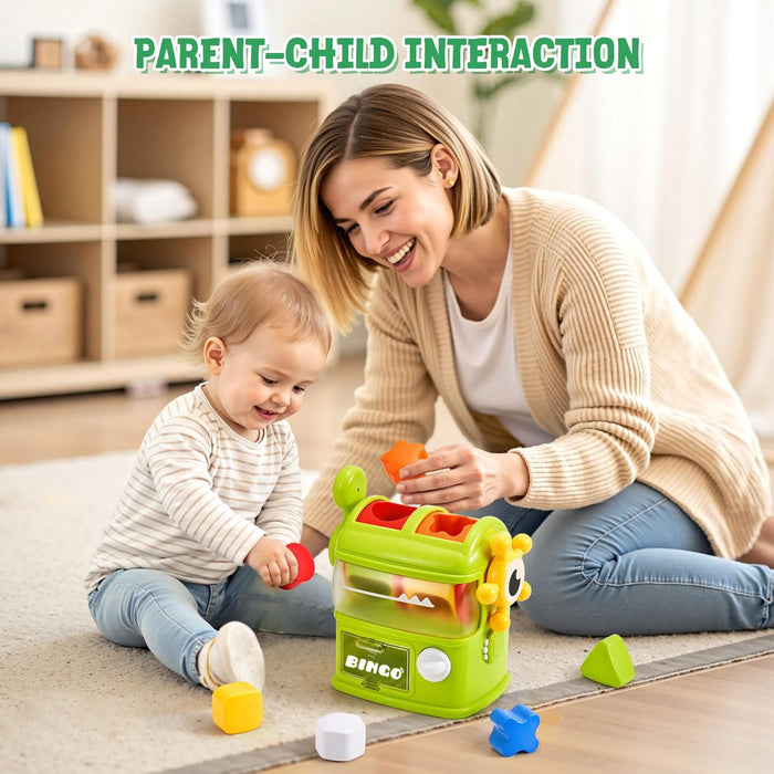 Open Ended Dino Feeder - Montessori Sensory Shape Sorter-Learning & Education-Open Ended-Toycra