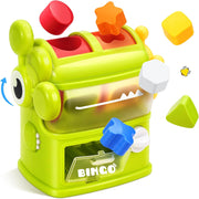 Open Ended Dino Feeder - Montessori Sensory Shape Sorter