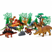 Open Ended Dinosaurs Playset - 30 Pcs