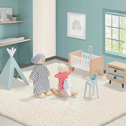 Open Ended Dollhouse Furniture Set - Blue