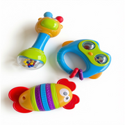 Open Ended First Senses Baby Rattle -3 pcs Set