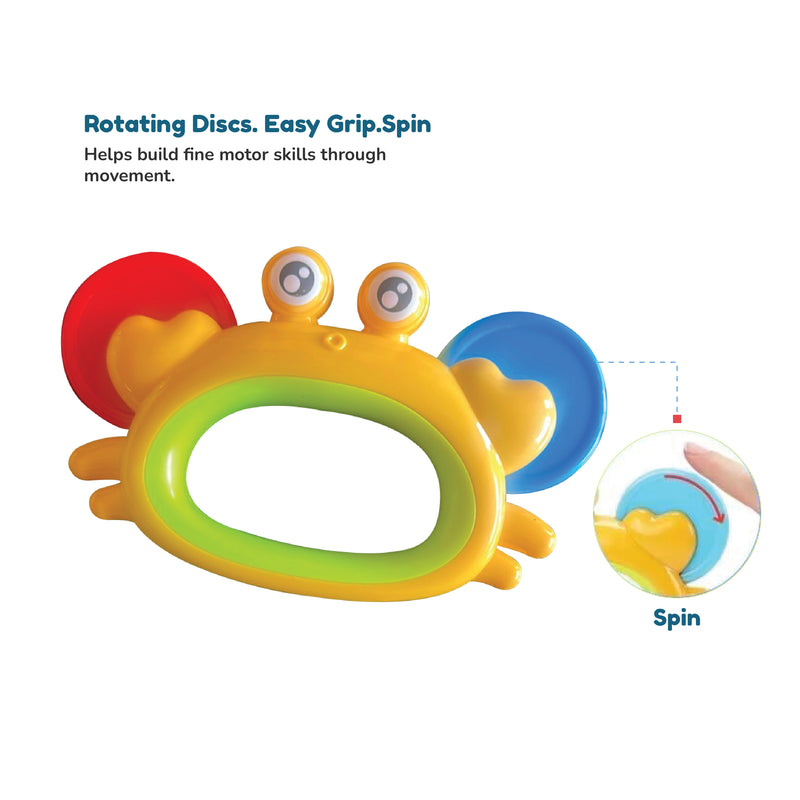Open Ended First Senses Baby Rattle -3 pcs Set-Active Play-Open Ended-Toycra