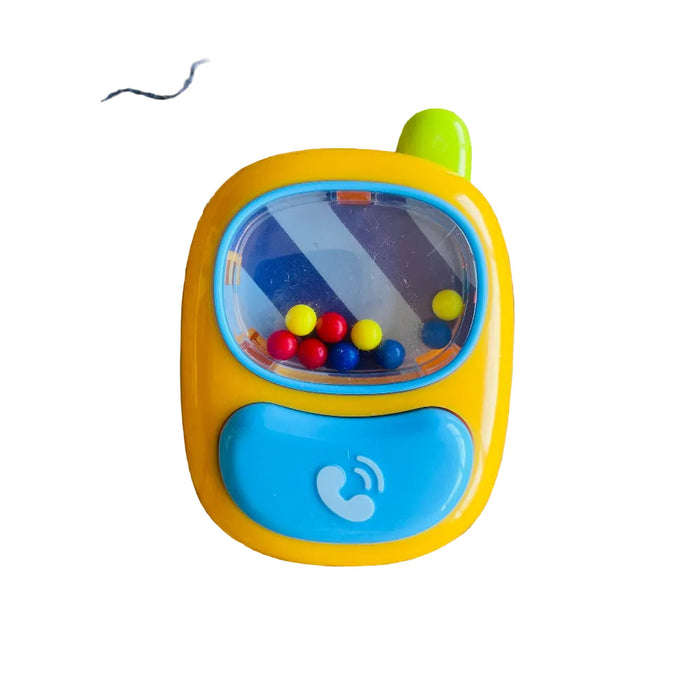 Open Ended First Senses Baby Rattle Set -3pcs (Telephone, Tambourine & Bee Rattle)-Active Play-Open Ended-Toycra