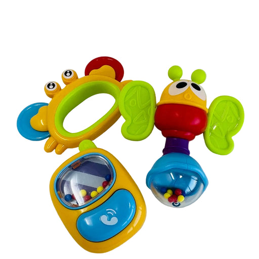 Open Ended First Senses Baby Rattle -3 pcs Set