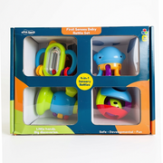 Open Ended First Senses Baby Rattle - 4 pcs Set