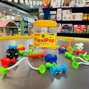 Open Ended FlexiPop Suction Construction Fun – 37 Pieces