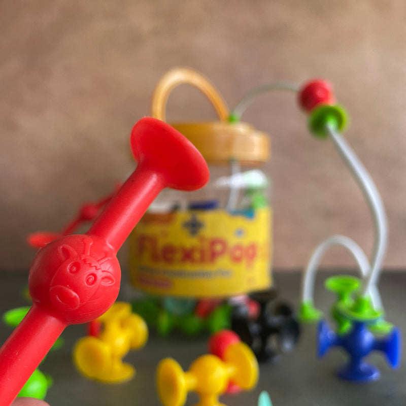 Open Ended FlexiPop Suction Construction Fun – 37 Pieces