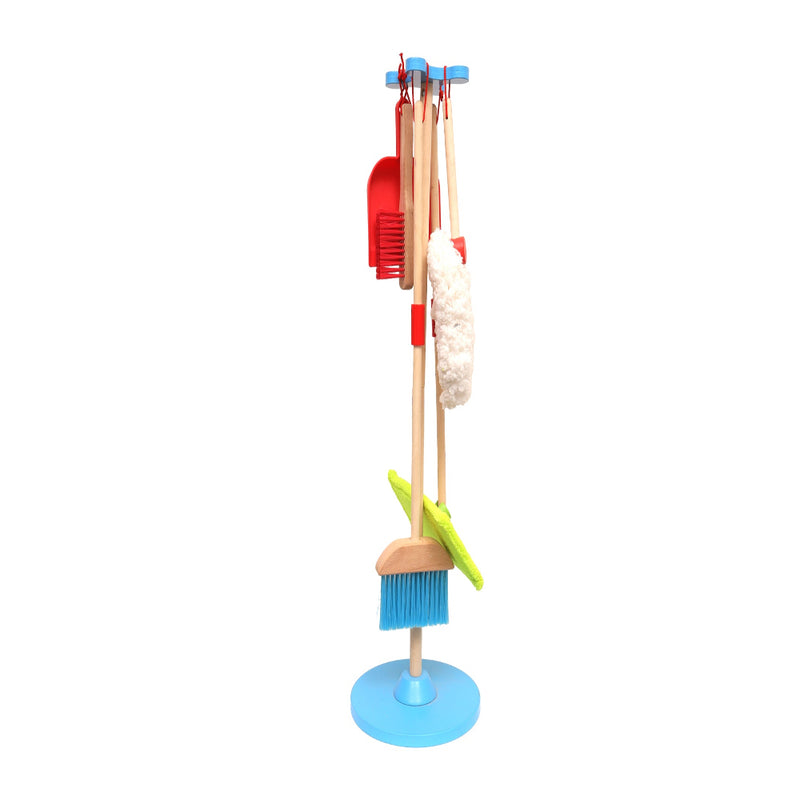 Open Ended Kids Wooden Cleaning Set - Highest quality cleaning Set available in India