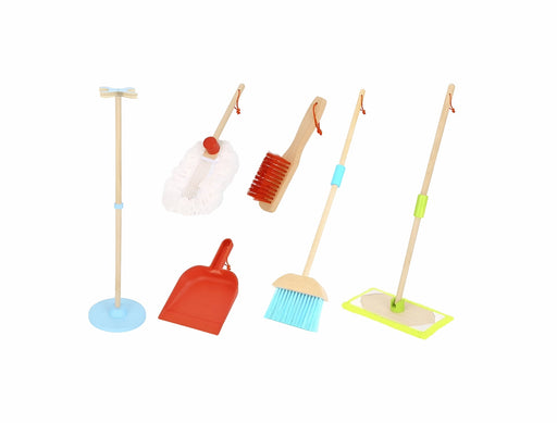 Open Ended Kids Wooden Cleaning Set-Pretend Play-Open Ended-Toycra