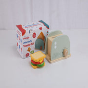Open Ended Little Chef's Toaster Set -6 Pieces