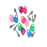 Open Ended Montessori Number Lock & Key Toy (20 pcs)-Learning & Education-Open Ended-Toycra