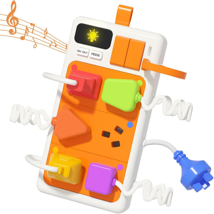 Open Ended Montessori Plug & Play Busy Board-Preschool Toys-Open Ended-Toycra