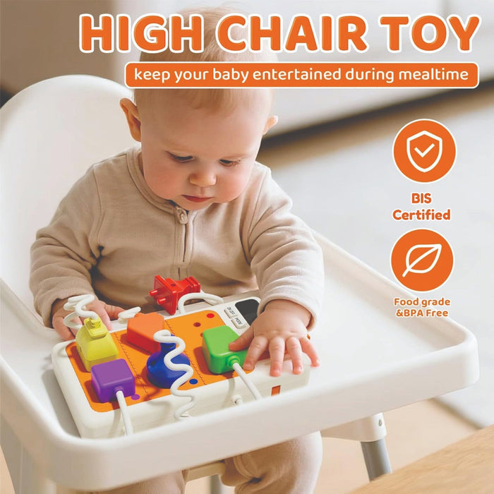 Open Ended Montessori Plug & Play Busy Board-Preschool Toys-Open Ended-Toycra