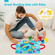 Open Ended Montessori Soft Cloth Fishing Adventure Set (22 Pcs)