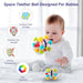 Open Ended Multi Activity Teether Ball -Montessori Multi Sensory Teething Rattle Toddler Toys-Infant Toys-Open Ended-Toycra