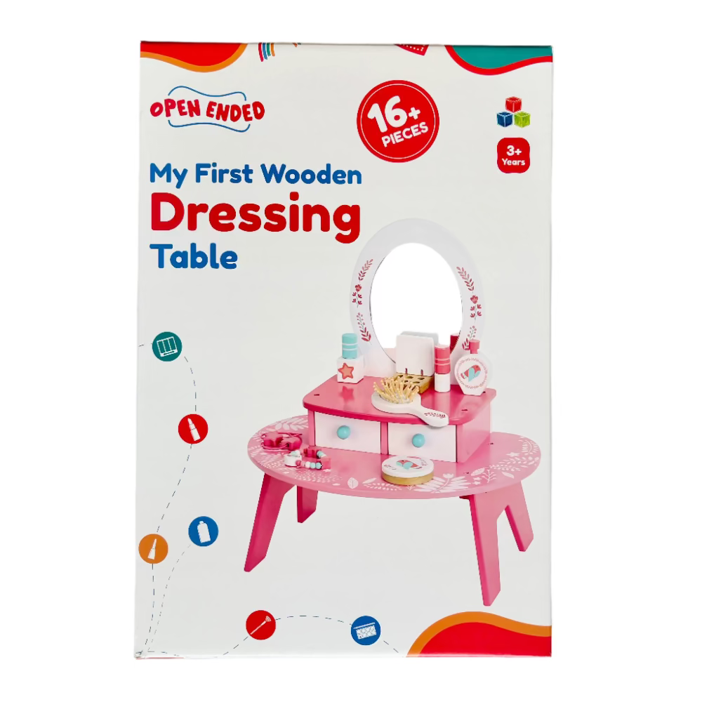 Open Ended My First Wooden Dressing Table