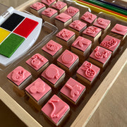 Open Ended My Wooden Stamp Kit - Jungle Safari