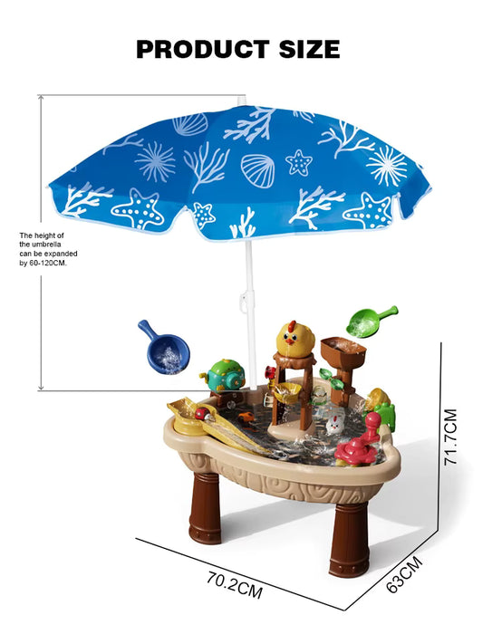 Open Ended Outdoor Games Water Table -Duck-Outdoor Toys-Open Ended-Toycra